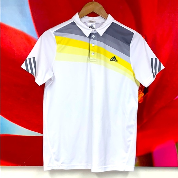 💥TOPS SALE💥 Adidas Sport Polo in White - Picture 1 of 6
